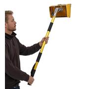 LENJKYYO Boîte De Finition Enduit Placo Kit Outils Plaquiste Avec Manche Réglable Banjo Placo Bazooka Plaquiste 105-168cm Pour Murs Et Plafonds Masticage Mastic Murs Plafonds Maisons Bricoler