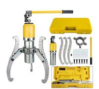 LENJKYYO Extracteur hydraulique 20T - 3 mâchoires - Avec tête de pompe - Extracteur de roue polaire - Moyeu de roue hydraulique - Kit d'extracteur pour moyeux et brides