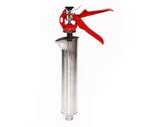 LENJKYYO Pistolet à joints en acier inoxydable - Mortier des pistolets d'injection - Seringue à mortier manuelle - Pulvérisateur de ciment - Seringue à béton avec accessoires - Presse à mortier