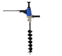 LENJKYYO Tarière électrique, tarière professionnelle, 1900 W, avec embout (diamètre 120 mm) et moteur brossé, kit de tarière professionnel