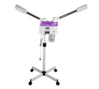 LENJKYYO Vaporisateur 2 en 1 pour le visage - Vapozone - 800 W - Pour le visage chaud/froid - Avec nano-technologie - Vaporisateur avec réservoir de 23 oz pour un nettoyage en profondeur et des soins