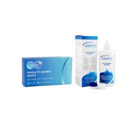 Lenjoy Bi-weekly Aqu 6 lentilles) + Vantio Multi-Purpose 360 ml avec étui