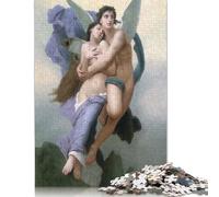 L'enlèvement de Psyché - Puzzle en Bois de 500 pièces - Puzzle Unique et créatif - Cadeau pour Adultes, Jeu Familial Stimulant - 500 pièces (52 x 38 cm)