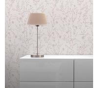 Lenni Flowers M1-No.11066 Papier peint intissé Rose Gris 10,05 m x 0,53 m