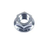 LENNIE, Ecrous crantés, Ø6 mm, Ecrous tête hexagonale 6 pans, Conditionnement par Boite, Boite de 200, pour être vissé afin de fixer ensemble des pièces ou des objets