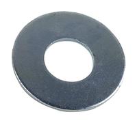 LENNIE, Rondelle plate large zingué L6, Zingué, L6, Matière Acier, Norme NFE 25513, Série large, pour renforcer la fixation et répartir la charge de manière plus efficace, Boite de 200