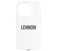 Lennon Coque pour iPhone 15 Pro
