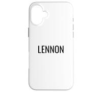 Lennon Coque pour iPhone 16 Plus