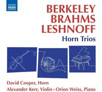 Berkeley / Brah / Cooper – Trios avec Cor – CD – NAXOS