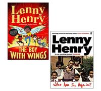 Lenny Henry Lot de 2 livres collection (The Boy With Wings [Couverture rigide], Who am I again)