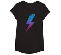 Lenny Kravitz Blue Bolt Amazon Exclusive T-Shirt, Fille, Noir, XS