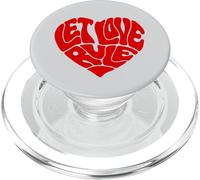 Lenny Kravitz - Let Love Rule Red Heart PopSockets PopGrip pour MagSafe
