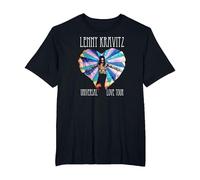 Lenny Kravitz Universal Love Tour T-Shirt, Homme Grandes Tailles, Noir, 5X Tall