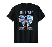 Lenny Kravitz Universal Love Tour T-Shirt, Homme, Noir, 6XL