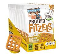 Lenny & Larry's Fitzels Protein Pretzels (8x85g) Moutarde de Boujie