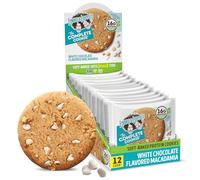 Lenny & Larry's - The Complete Cookie (12x113g) White Chocolaty Macadamia - Choc blanc & macadamia - 16 g protéines - Végan - Snack ou post-entraînement