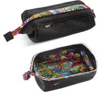 Lenny TrousseTrousse À Crayons Grande CapacitéEtui À Crayon Pour L'école,Le Collège Et Le Bureau (Noir)