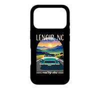 Lenoir NC Retro Highway Nostalgique Vintage Car Design Coque pour iPhone 17 Pro