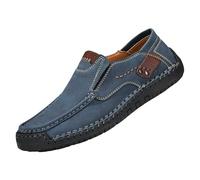Lenoir Paris Mocassins Classiques en Cuir Chaussures de Loisirs en Cuir véritable pour Homme, Chaussures à Lacets pour randonnée, Travail et Usage Quotidien