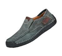 Lenoir Paris Mocassins Classiques en Cuir Chaussures de Loisirs en Cuir véritable pour Homme, Chaussures à Lacets pour randonnée, Travail et Usage Quotidien