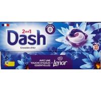Lenor 2 en 1 Dash Lessive en pods, Lessive Capsules, 33 Lavages, 450g