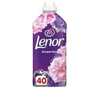 Lenor Adoucissant 40 Lavages, Bouquet Floral, Collection Bien-être, Avec Une Touche d’Huile Essentielle