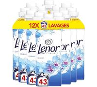 Lenor Adoucissant COMPLETE 43 Lavages, Envolée d'Air, Offre une Fraîcheur Longue Durée et Protège contre les Odeurs Pendant 24 Heures