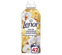 LENOR Adoucissant liquide Collection Ambre & Orchidée 42 lavages 882ml