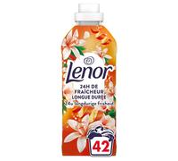 Lenor Adoucissant Liquide Collection Orange & verveine 42 Lavages - 882 ml