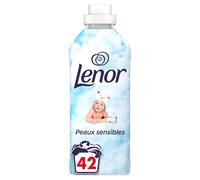 LENOR Adoucissant liquide peaux sensibles - 0,882 L / 42 doses