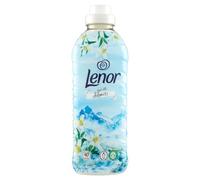 Lenor Adoucissant Machine à laver concentrée, 40 lavages, atmosphères d'Italie Dolomites, fraîcheur de longue durée et douceur d'origine végétale, draps parfumés jusqu'à 1 semaine