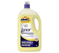Lenor Adoucissant professionnel, 200 lavages, 4 l, brise d'été, douceur irrésistible et fraîcheur durable, pour un usage professionnel