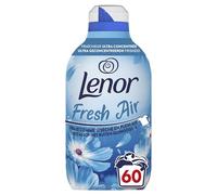Lenor Air Frais, Adoucissant Linge, 60 Lavages, Fraîcheur Matinale, Formule Fraîcheur Ultra Concentrée, Pour Un Vent De Fraîcheur Et De Propreté Lavage Après Lavage
