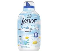Lenor Effet air frais - Adoucissant double concentré - Hypoallergénique sensible - 55 lavages