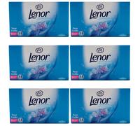 Lenor Lot de 34 lingettes assouplissantes pour sèche-linge Pour un linge frais et défroissé Parfum de fleurs printanières
