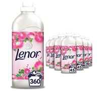 Lenor Fleur Du Japon Adoucissant, 360 Lavages (1.035L x 8), Pour Une Fraîcheur Et Une Douceur Durables Sans Colorants