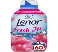 Lenor Fresh Air Adoucissant 60 Lavages Jardins En Fleurs Fraîcheur Ultra Concentrée Bouteille Recyclée