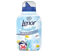 LENOR Fresh Air Adoucissant ultra concentré Sensitive Hypoallergénique 36 Lavages 504ml