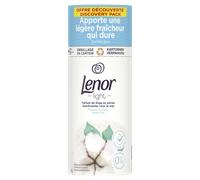 LENOR Light 0 % Parfum de linge en perles fraîcheur de coton - 11 doses/140 g