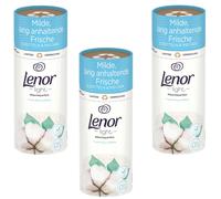 Lenor Light Parfum Linge Fraîcheur Fleurs de Coton 3x 160g 12 Lavages