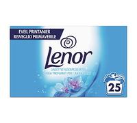 Lenor Lingettes Assouplissantes, Parfum Éveil Printanier avec une Fraîcheur Longue Durée, 25 pièces