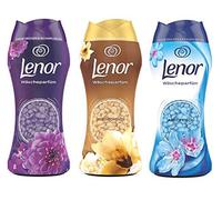 Lenor Lot de 3 parfums de linge (améthyste, rêve de fleurs, orchidée dorée, fraîcheur d'avril) (3 x 210 g)