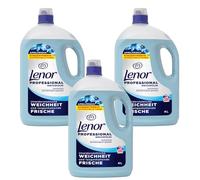 LENOR Lot de 3 Professionals Assouplissant concentré"Aprilfrisch"