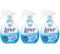 Lenor Lot de 3 vaporisateurs anti-plis pour éliminer les plis dans le tissu Parfum éveil du printemps 3 x 500 ml