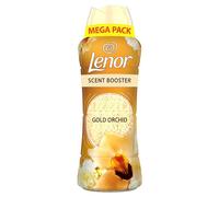 Lenor Parfum De Linge En Perles 495 g, Ambre et Orchidée, Fraîcheur Non-Stop Jusqu’à 12 Semaines Dans L’Armoire