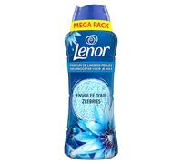 Lenor Parfum de linge en perles 495g, Fraîcheur Océan, jusqu’à 12 semaines de fraîcheur continue dans l’armoire