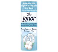 LENOR Parfum de Linge en Perles Fraîcheur de Coton 176 g