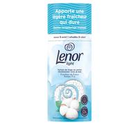 LENOR Parfum de linge en perles Light 0 % Fraîcheur de Coton 13 doses 155g