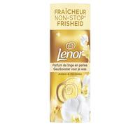 Lenor Parfum de Linge en Perles pour Lessive, 16 Lavages, Ambre et Orchidée, Fraîcheur Non-stop jusqu'à 12 Semaines de Stockage