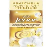Lenor Parfum de Linge en Perles pour Lessive, 16 Lavages, Ambre et Orchidée, Fraîcheur Non-stop jusqu'à 12 Semaines de Stockage